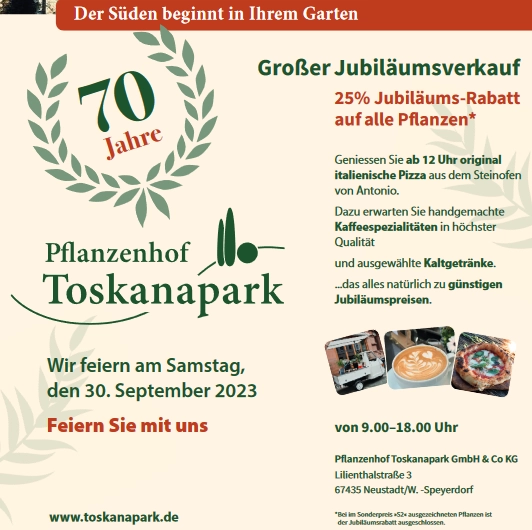 Jubilaeum Mit Allen Infos
